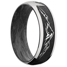 Load image into Gallery viewer, Cobalt Chrome + Polish Finish + Forged Carbon Fiber