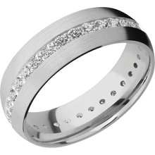 Load image into Gallery viewer, 18K White Gold + Satin Finish