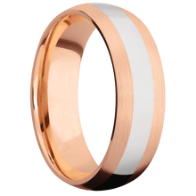 Load image into Gallery viewer, 14K Rose Gold + Satin Finish