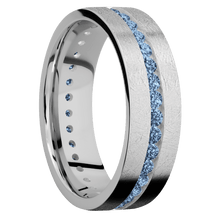 Load image into Gallery viewer, 14K White Gold + Distressed Finish