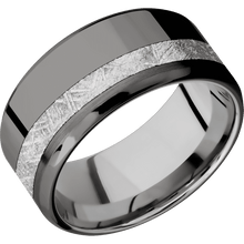 Load image into Gallery viewer, Tantalum Noir + Polish , Polish Finish + Platinum