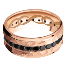 Load image into Gallery viewer, 18K Rose Gold + Rock , Polish Finish