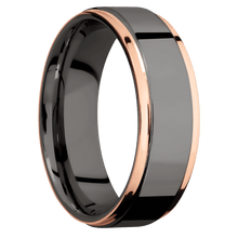 Load image into Gallery viewer, Tantalum Noir + Polish , Polish Finish