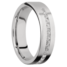 Load image into Gallery viewer, 14K White Gold + Satin Finish