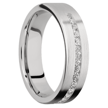 Load image into Gallery viewer, 18K White Gold + Satin Finish