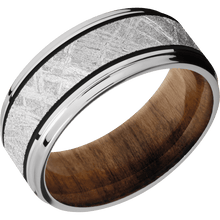 Load image into Gallery viewer, 14K White Gold + Polish , Polish Finish + Teak
