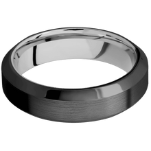 Load image into Gallery viewer, Zirconium + Satin , Polish Finish + Platinum