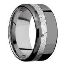 Load image into Gallery viewer, Tantalum Noir + Polish , Polish Finish + Platinum