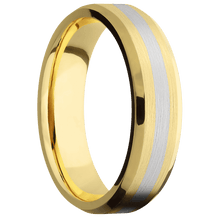 Load image into Gallery viewer, 14K Yellow Gold + Satin , Polish Finish