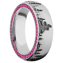 Load image into Gallery viewer, 14K White Gold + Satin Finish