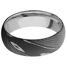 Load image into Gallery viewer, Damascus + Acid Finish + Titanium