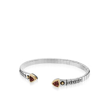 Load image into Gallery viewer, Arrivo Petite Trillion Flexible Cuff Bracelet