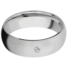 Load image into Gallery viewer, 14K White Gold + Satin Finish
