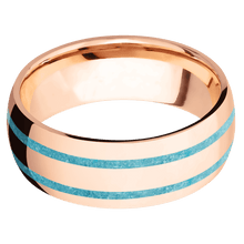 Load image into Gallery viewer, 14K Rose Gold + Polish Finish