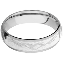 Load image into Gallery viewer, 14K White Gold + Satin Finish