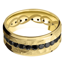 Load image into Gallery viewer, 14K Yellow Gold + Rock , Polish Finish