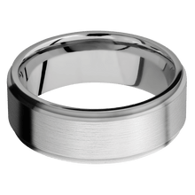 Load image into Gallery viewer, 14K White Gold + Satin , Satin Finish