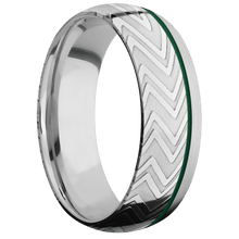 Load image into Gallery viewer, 14K White Gold + Satin Finish