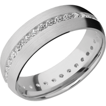 Load image into Gallery viewer, 14K White Gold + Satin Finish