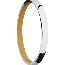 Load image into Gallery viewer, 14K White Gold + Polish Finish + Gold