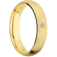Load image into Gallery viewer, 14K Yellow Gold + Satin Finish