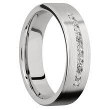 Load image into Gallery viewer, 14K White Gold + Satin Finish