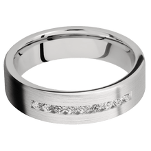 Load image into Gallery viewer, 14K White Gold + Satin Finish