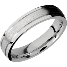 Load image into Gallery viewer, Palladium Silver + Anglestone , Polish Finish