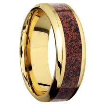 Load image into Gallery viewer, 18K Yellow Gold + Satin , Polish Finish