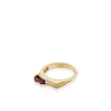 Load image into Gallery viewer, Venture Petite Gemstone Ring with Diamonds