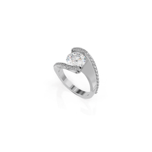 Load image into Gallery viewer, Aquarius Engagement Ring