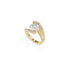 Load image into Gallery viewer, Aquarius Engagement Ring