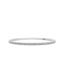 Load image into Gallery viewer, Lab Diamond Flexi Bangle Bracelet