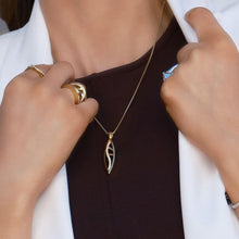 Load image into Gallery viewer, Bellagio Pave Diamond Drop Pendant Necklace