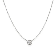 Load image into Gallery viewer, Natural Diamond Bezel-set Pendant .25-1.00 Carat Weight