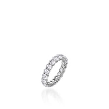 Load image into Gallery viewer, 4-Carat Oval Lab Diamond Eternity Band
