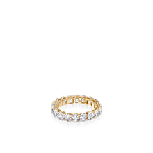 Load image into Gallery viewer, 4-Carat Oval Lab Diamond Eternity Band
