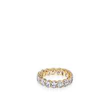 Load image into Gallery viewer, 5-Carat Oval Natural Diamond Eternity Band