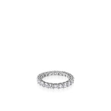 Load image into Gallery viewer, 2-Carat Round Lab Diamond Eternity Band