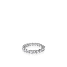 Load image into Gallery viewer, 3-Carat Round Natural Diamond Eternity Band