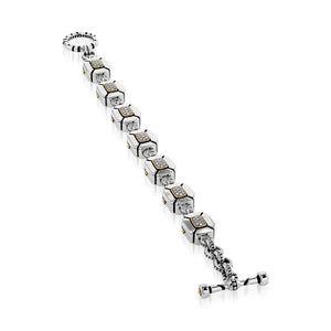 Sahara Pave Diamond Link Bracelet