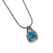 Load image into Gallery viewer, Chorus Large Gemstone Pendant Necklace