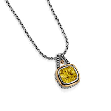 Load image into Gallery viewer, Chorus Large Gemstone Pendant Necklace