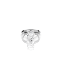 Load image into Gallery viewer, Essence Pear Engagement Ring
