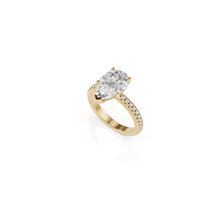 Load image into Gallery viewer, Essence Pear Engagement Ring
