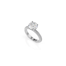 Load image into Gallery viewer, Essence Round Engagement Ring