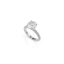 Load image into Gallery viewer, Essence Round Engagement Ring