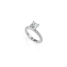 Load image into Gallery viewer, Essence Emerald Cut Engagement Ring