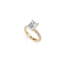 Load image into Gallery viewer, Essence Emerald Cut Engagement Ring
