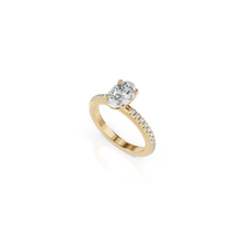 Load image into Gallery viewer, Essence Oval Engagement Ring